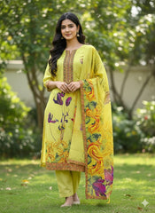 Premium Linen 3-Piece Suit ✨