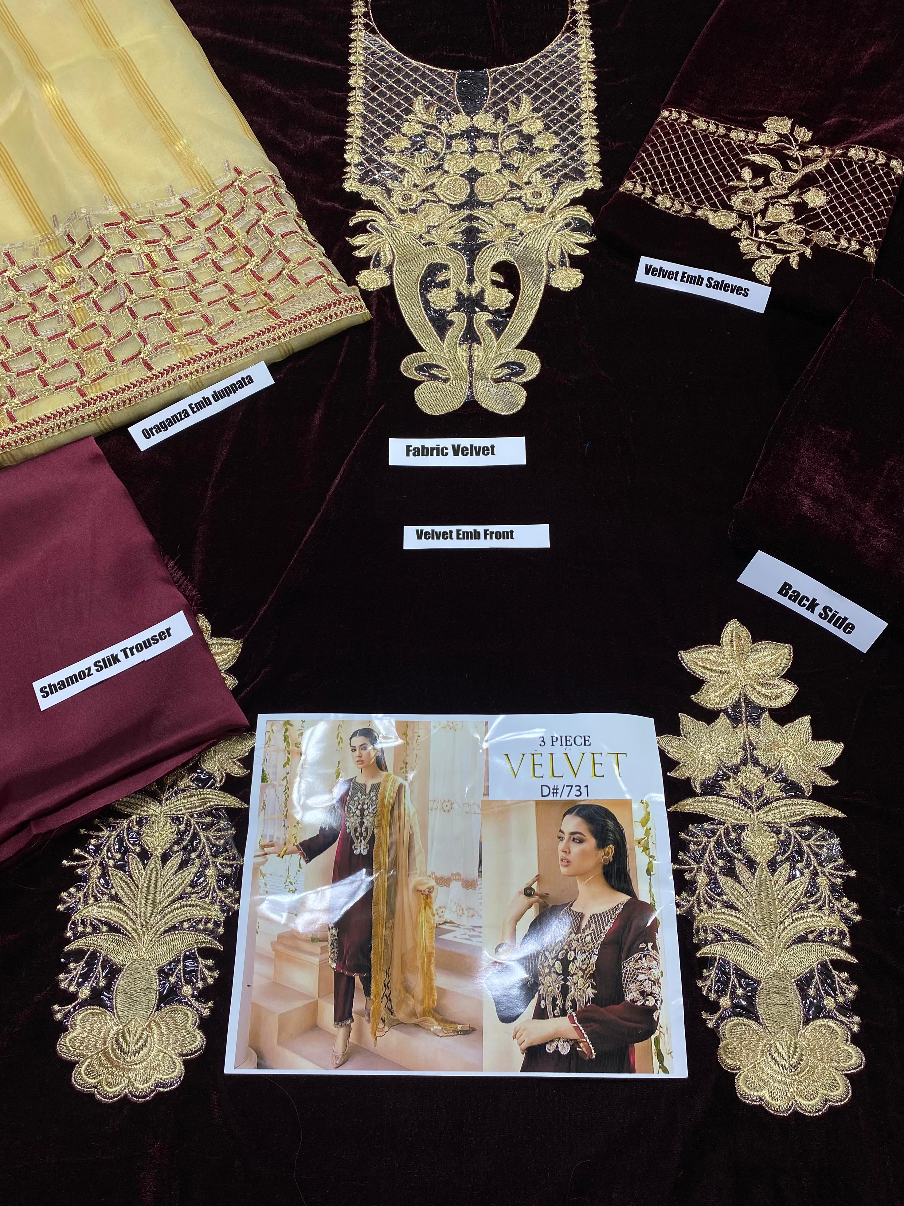Baroque Luxery velvet collection