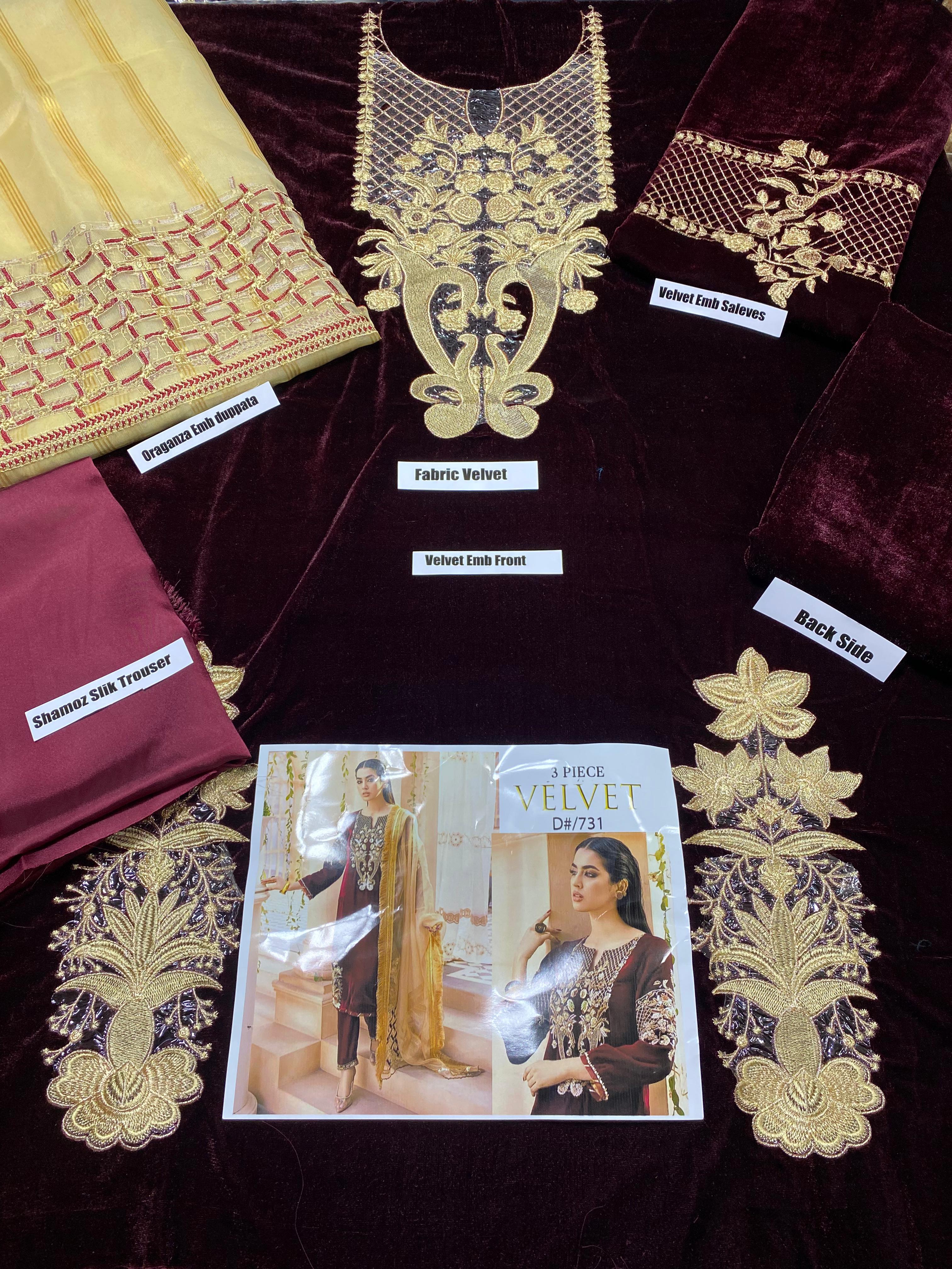 Baroque Luxery velvet collection