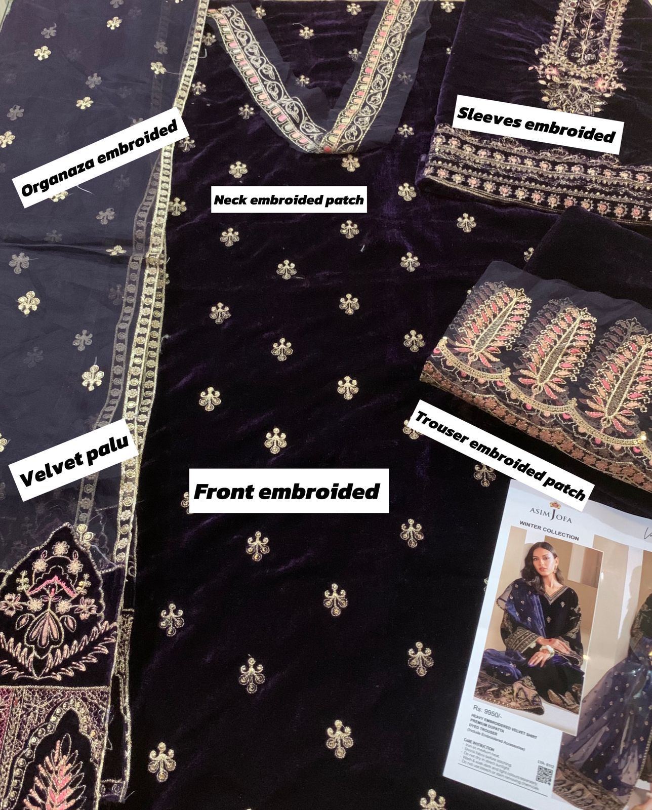 Baroque Luxery velvet collection